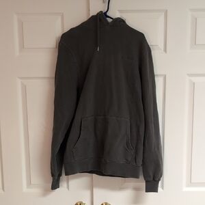 Han Kjobenhavn Charcoal Hoodie with Front Pocket